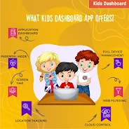 Kids Dashboard ဖန်သားပြင်ဓာတ်ပုံ 0