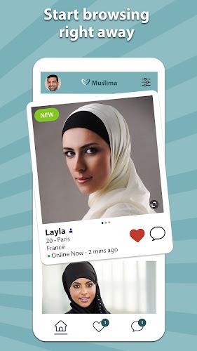 Muslima: Arab &  Muslim Dating স্ক্রিনশট 2