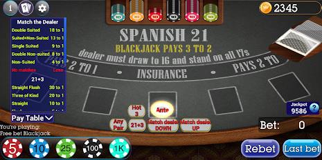 Spanish Blackjack 21 스크린샷 0