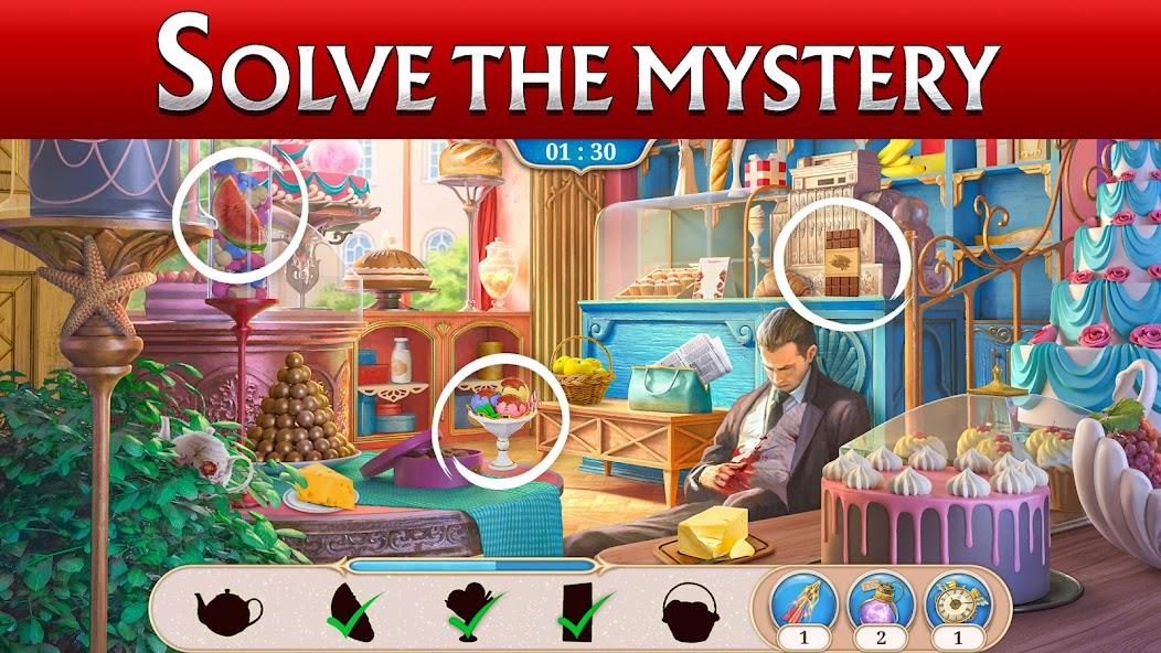 Seekers Notes: Hidden Objects Mod ဖန်သားပြင်ဓာတ်ပုံ 1