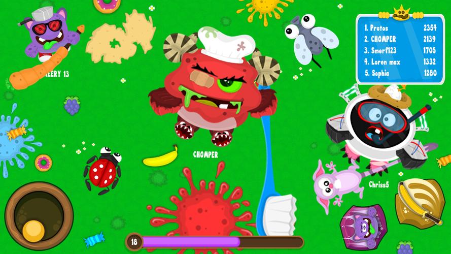 Schermata Chompers.io 3