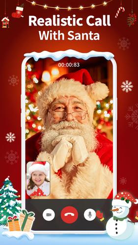 Santa Prank Call: Fake video Ekran Görüntüsü 3