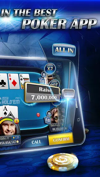 Live Hold’em Pro Poker ဖန်သားပြင်ဓာတ်ပုံ 1