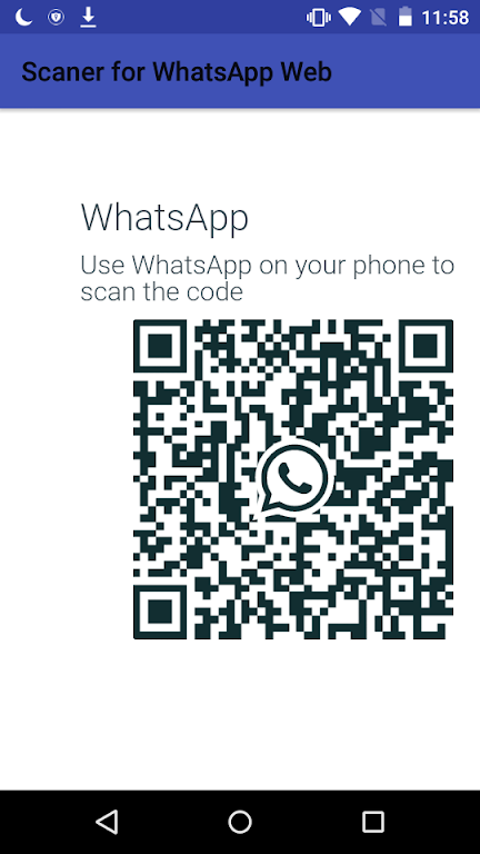 Scaner for WhatsApp Web應用截圖第0張