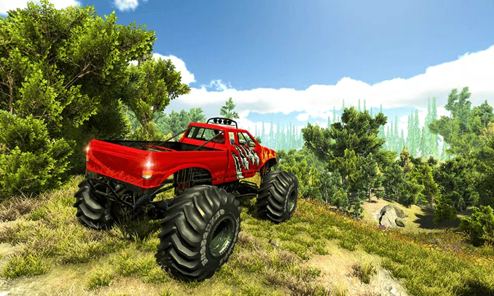 Monster 4x4 Offroad Jeep Stunt Racing 2019应用截图第2张