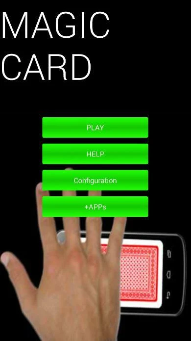 Hand Graphics Magic Tricks With Card Easy Player Schermafbeelding 2