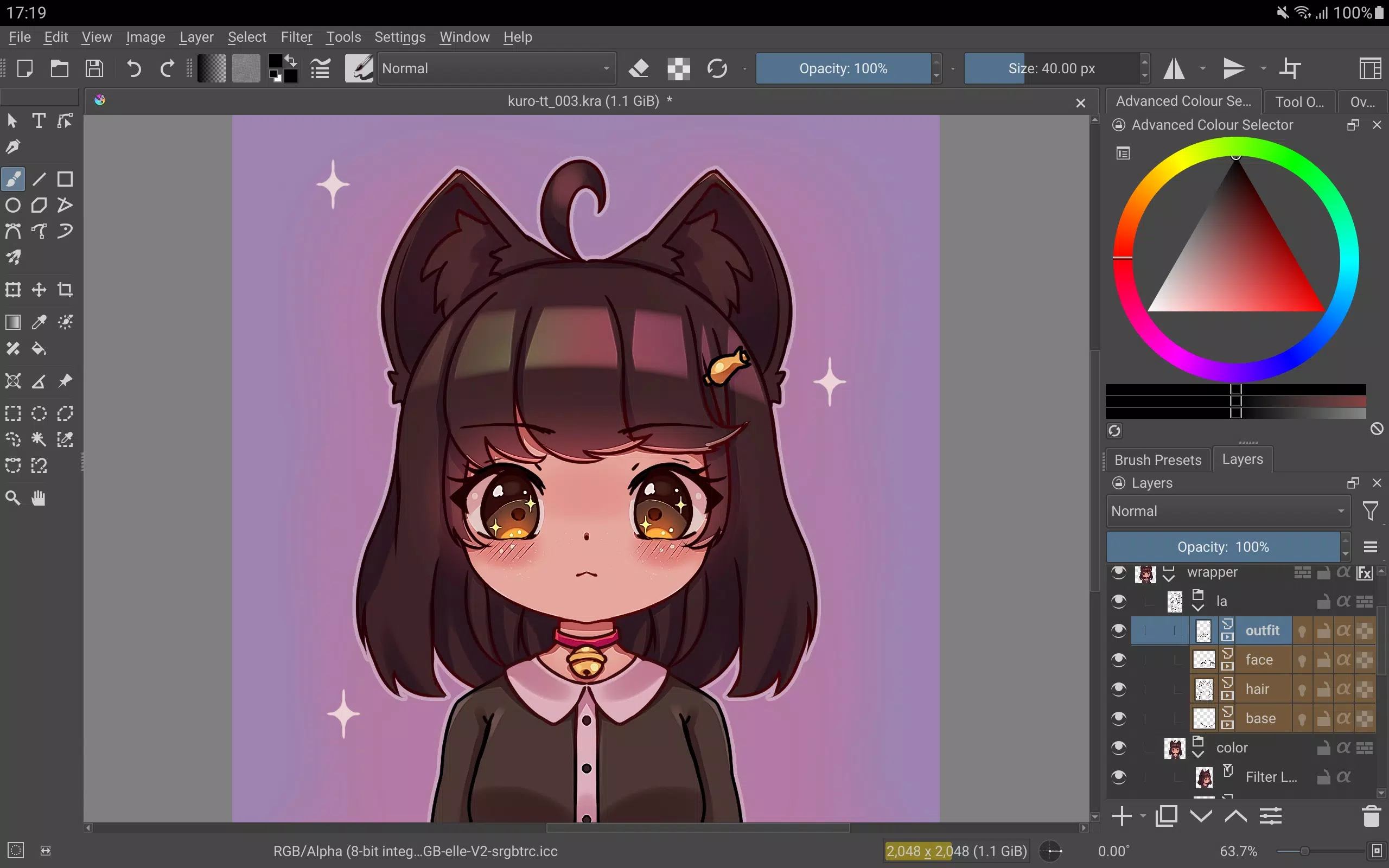 Krita スクリーンショット 3