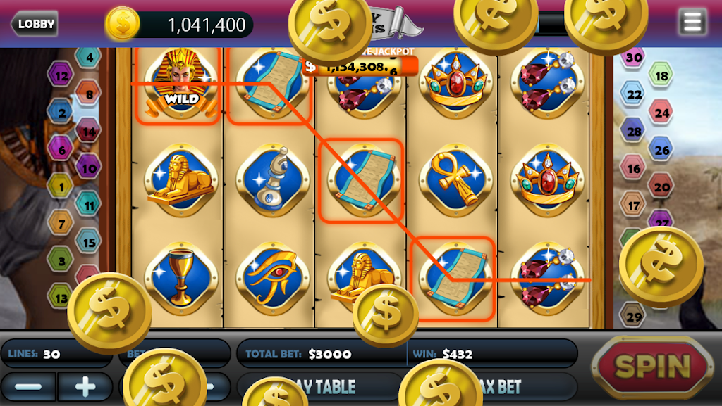 Huge Vegas Lucky Casino Slots Games Ekran Görüntüsü 0