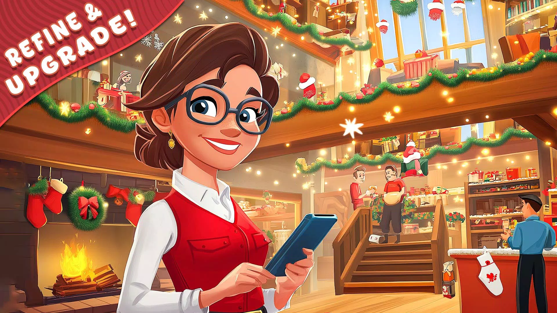 Hotel games: idle hotel tycoon Capture d'écran 0