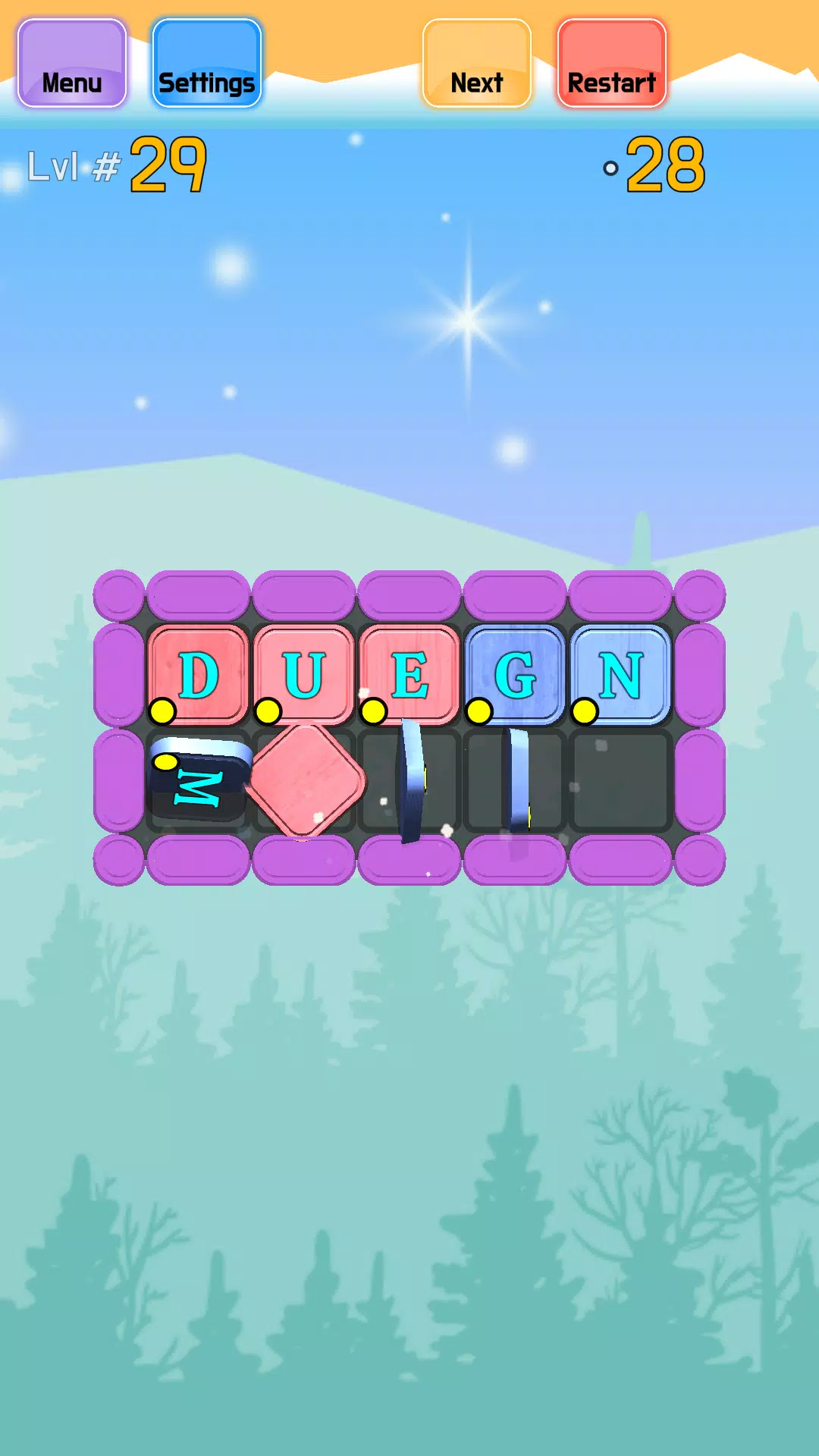 Sliding Words スクリーンショット 2