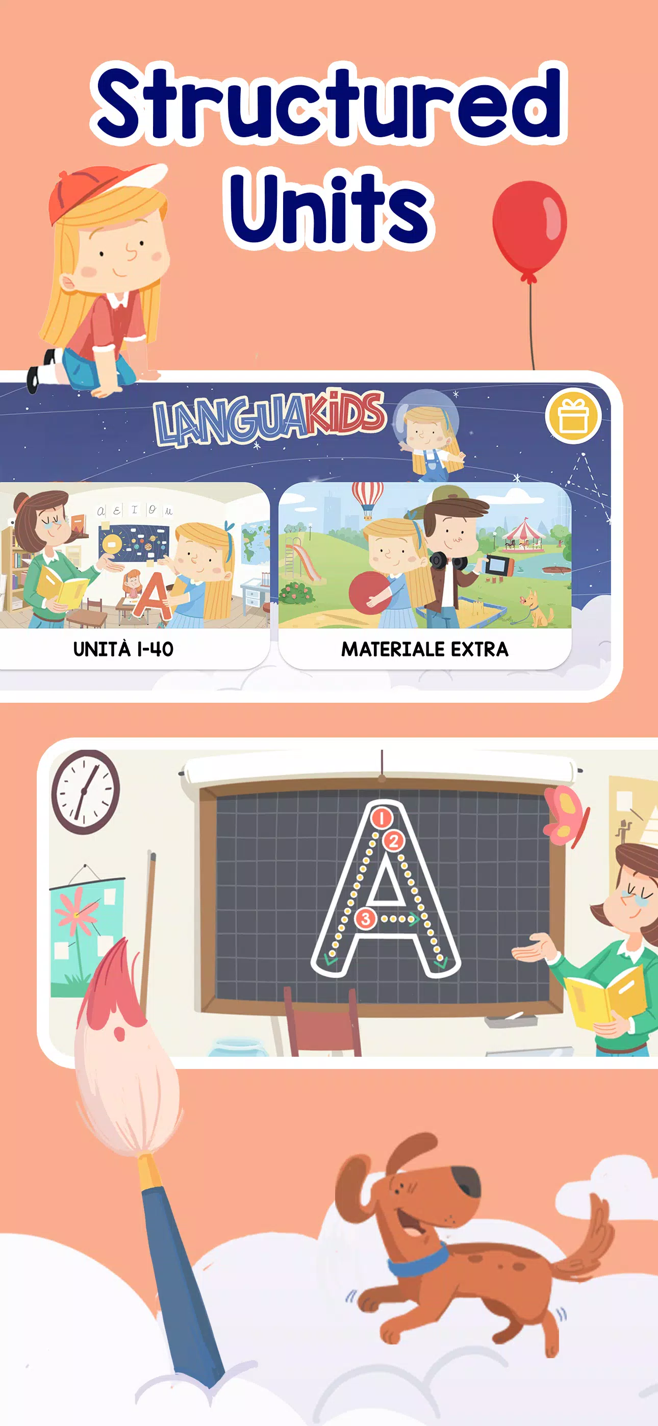 LANGUAKIDS: Italian for kids Captura de tela 2