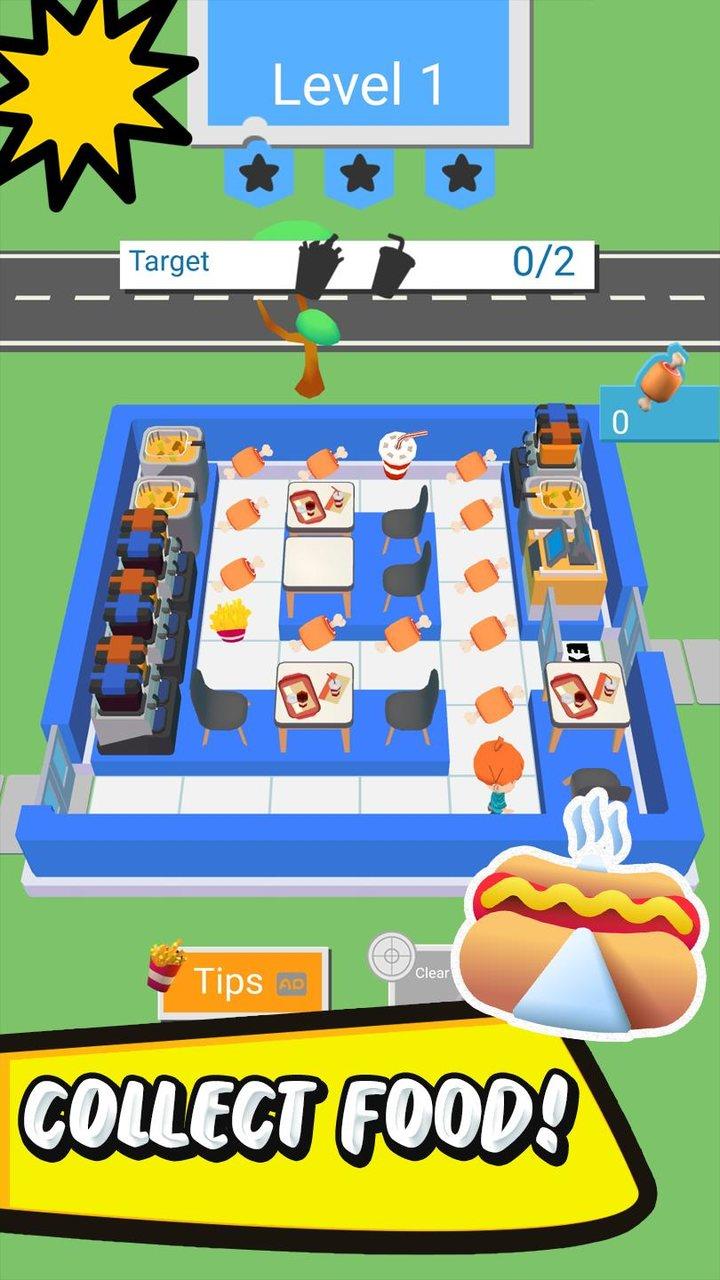 Sandwich Stack Restaurant game Ảnh chụp màn hình 1