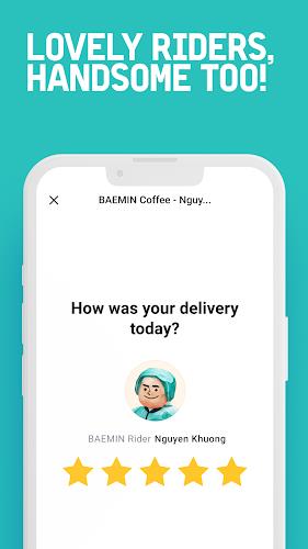 BAEMIN - Food delivery app स्क्रीनशॉट 1