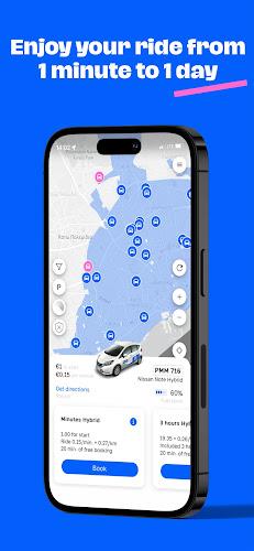 RideNow - carsharing Zrzut ekranu 0