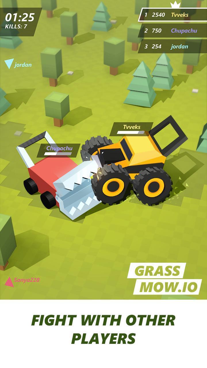 Grass mow.io - survive Schermafbeelding 0