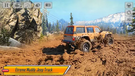 Offroad Driving Jeep Simulator Capture d'écran 0