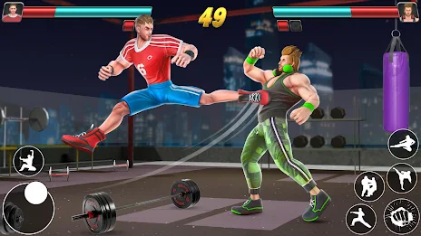 Gym Fight Club: Fighting Game স্ক্রিনশট 1