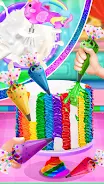 Rainbow Unicorn Cake スクリーンショット 1