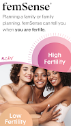 femSense fertility Ảnh chụp màn hình 0