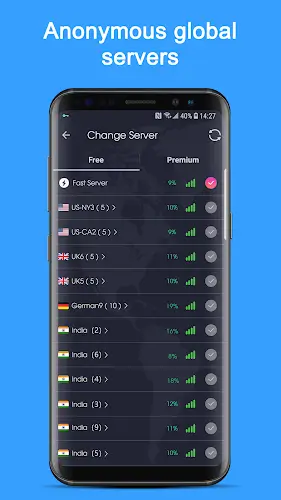 VPN Proxy Speed - Super VPN Tangkapan skrin 1