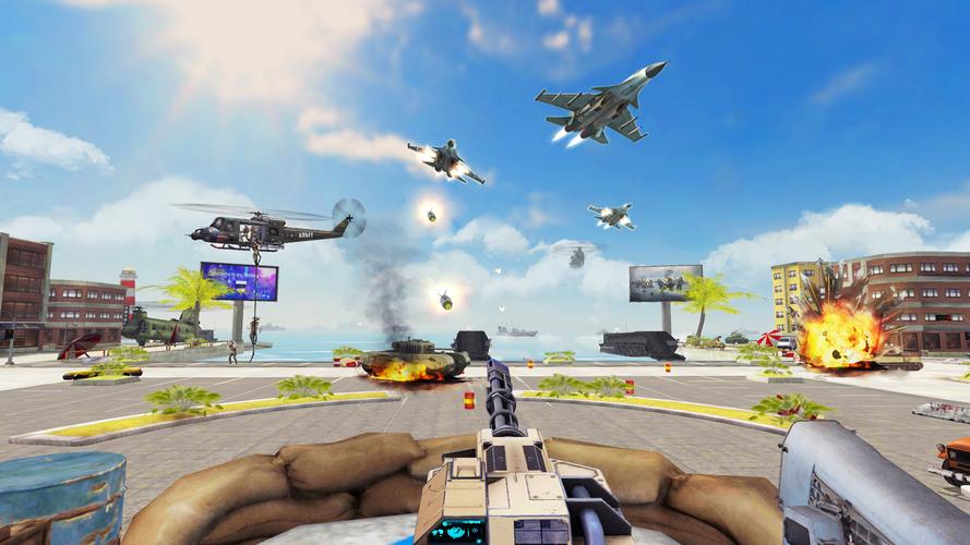 War Game: Beach Defense ภาพหน้าจอ 1