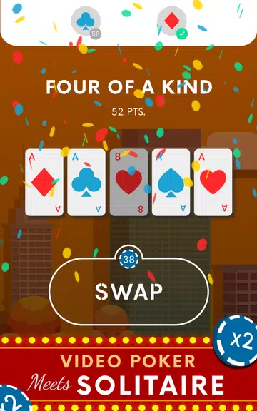 Shuffle Card Puzzle: Offline game Ekran Görüntüsü 0