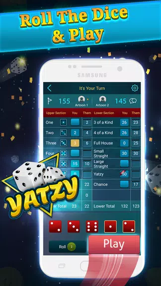 Yatzy - Free Dice Games Tangkapan skrin 2