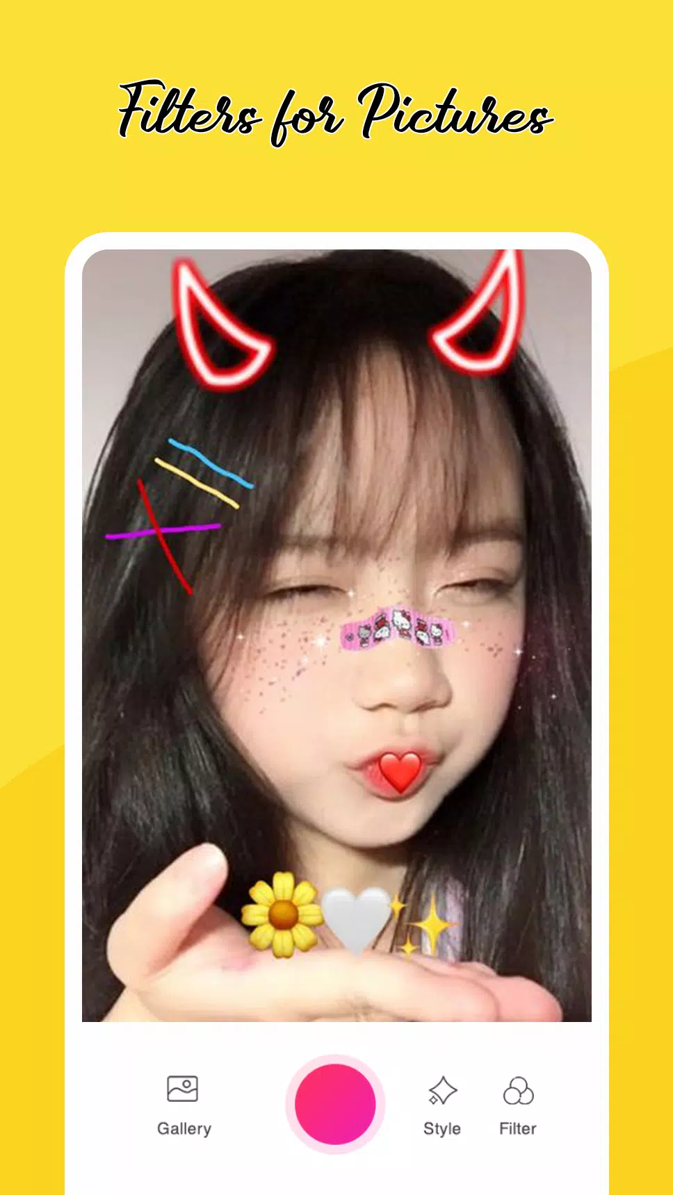 Filters for Pictures - Camera 應用截圖第1張