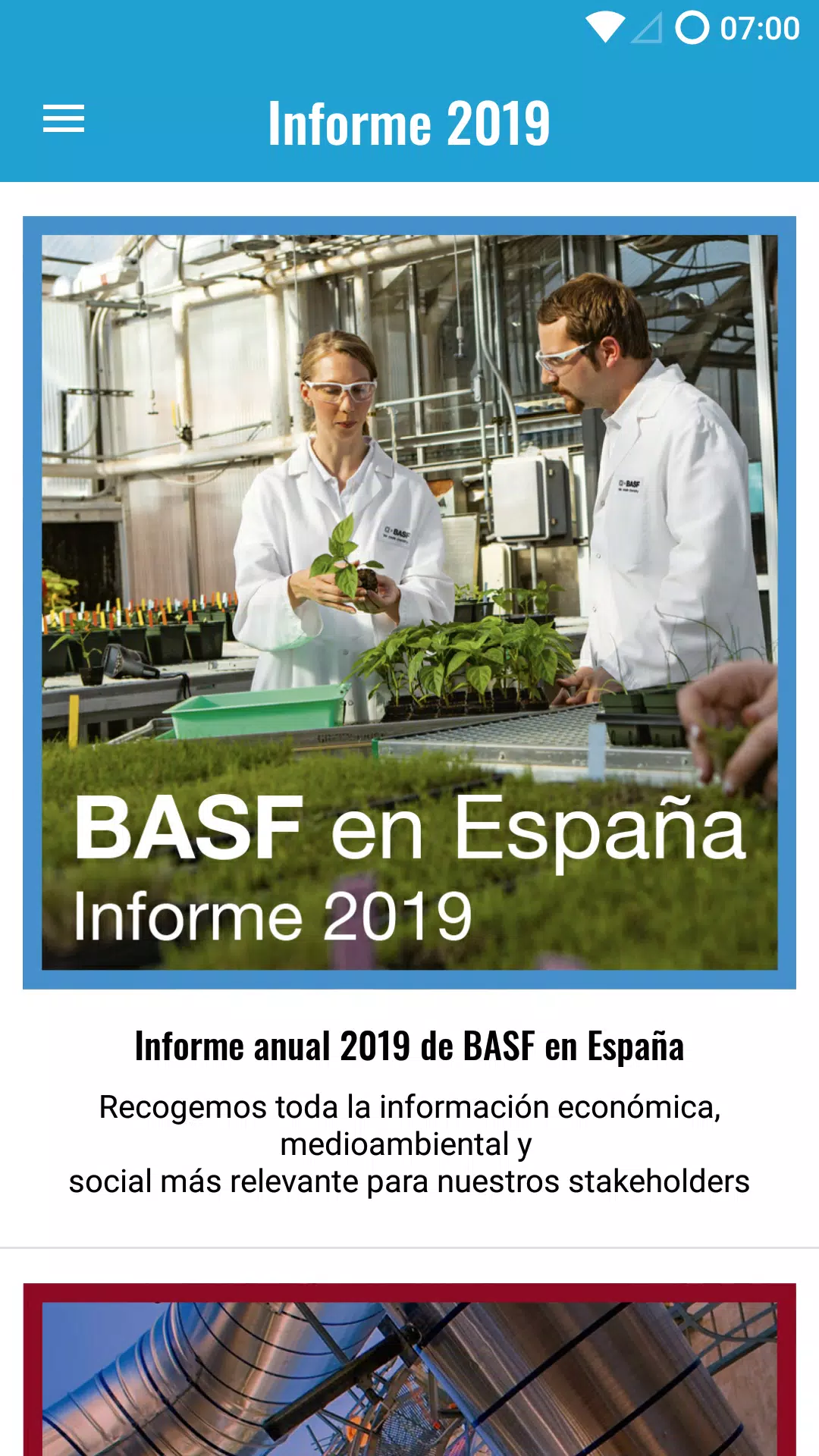 Schermata BASF Iberia AR 1