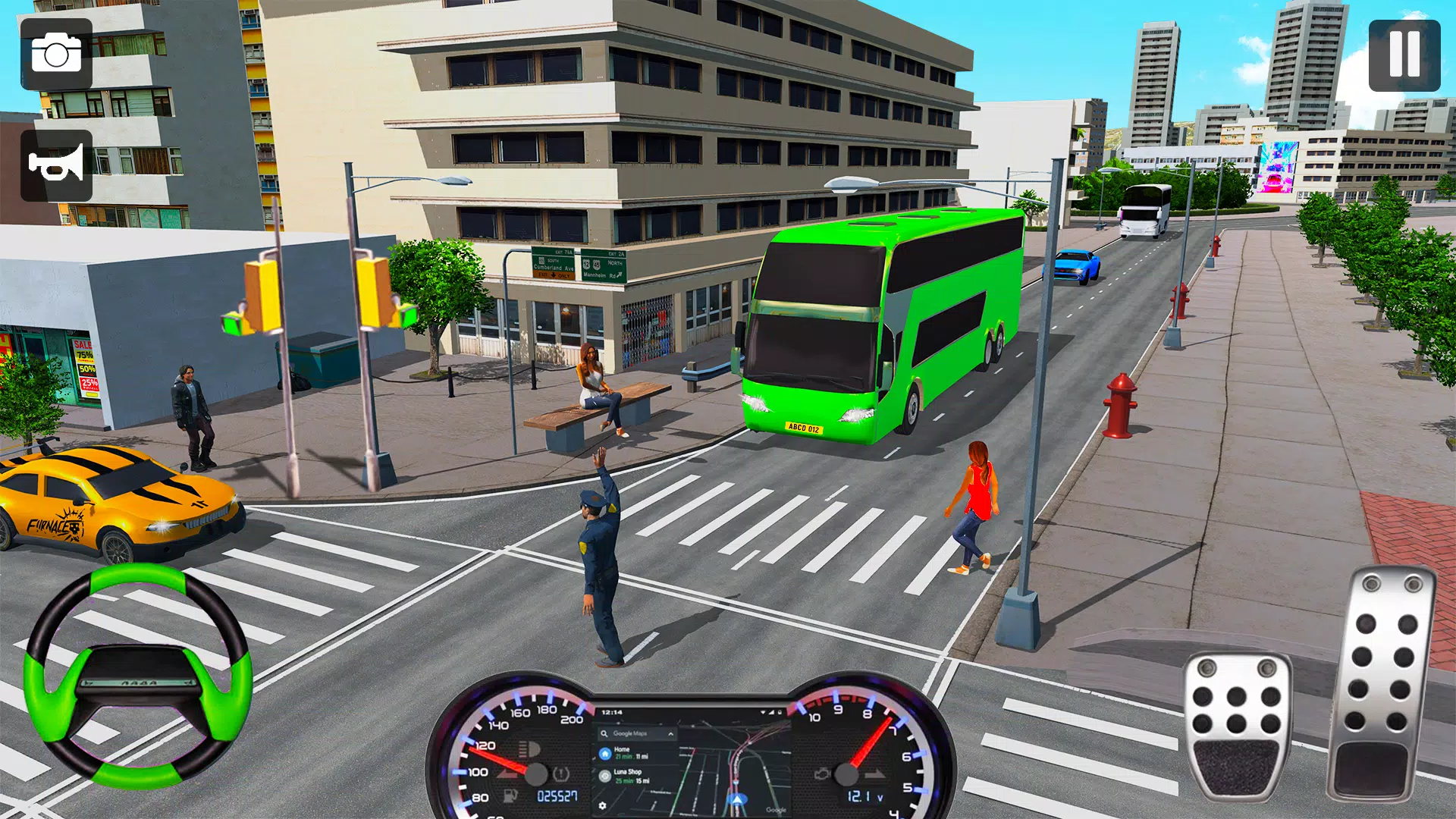 Coach Bus Games Bus Simulator स्क्रीनशॉट 0