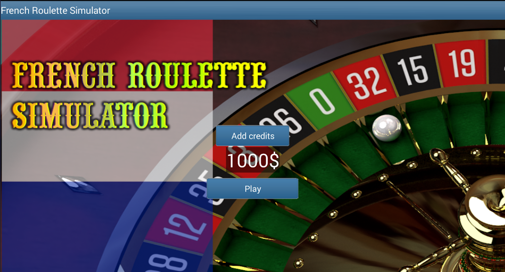 French Roulette Simulator スクリーンショット 0