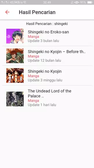 MangaMint - Baca Manga & Komik Bahasa Indonesia Captura de pantalla 3