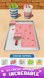 Ice Cream Roll: Dessert Games Ảnh chụp màn hình 0