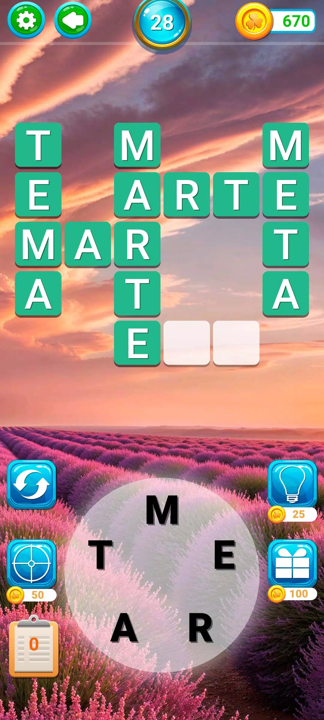 Word Puzzle Trip ภาพหน้าจอ 1