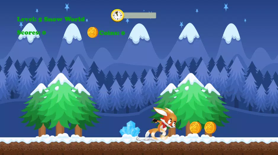 Foxy Endless Runner Ảnh chụp màn hình 0