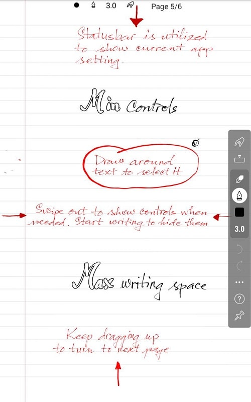 INKredible - Handwriting Note Capture d'écran 0