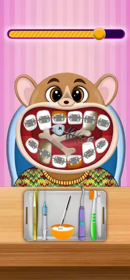 Hippo's Doctor : Dentist Games Tangkapan skrin 0