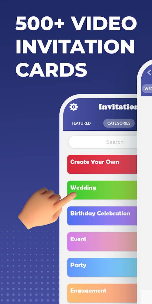 Video Invitation Maker स्क्रीनशॉट 0