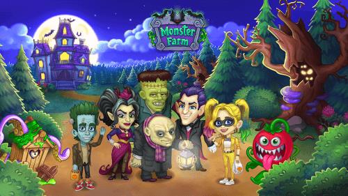 Monster Farm. Family Halloween Ảnh chụp màn hình 3