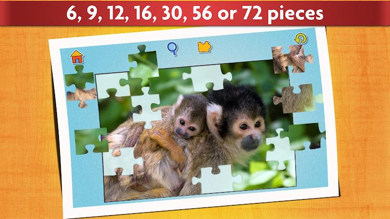 Baby Animal Jigsaw Puzzles Ekran Görüntüsü 2