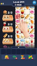 Food Match 3D: Tile Puzzle Ekran Görüntüsü 2