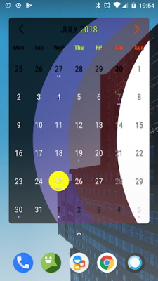 Month Calendar Widget by BiHSnow應用截圖第2張