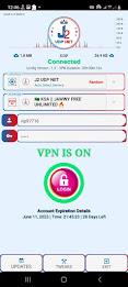 J2 UDP NET - Fast, Secure VPN स्क्रीनशॉट 2