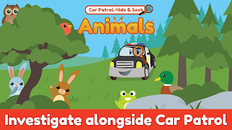 Car Patrol: Animal Safari ภาพหน้าจอ 0