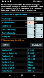 Schermata Classic stair calculator 0