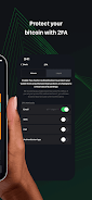 Green: Bitcoin Wallet ภาพหน้าจอ 1