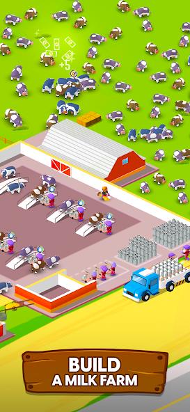 Milk Farm Tycoon Mod स्क्रीनशॉट 3