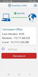 FortiClient VPN Ảnh chụp màn hình 2