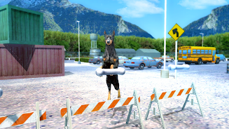 Doberman Dog Simulator Capture d'écran 3