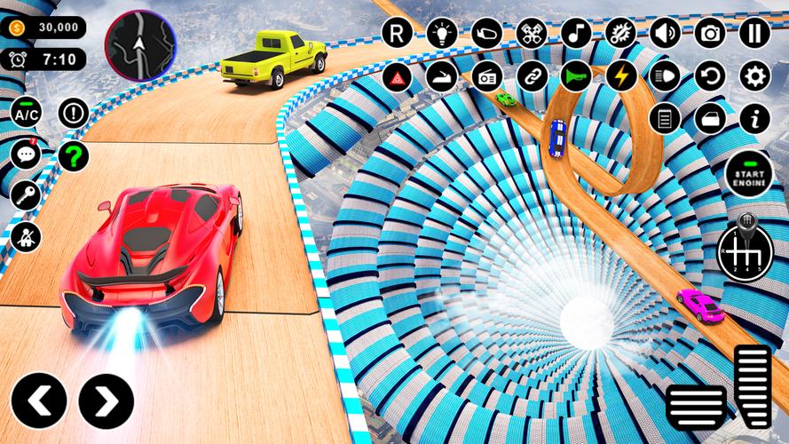 Car Stunt Races 3D: Mega Ramps Ekran Görüntüsü 2